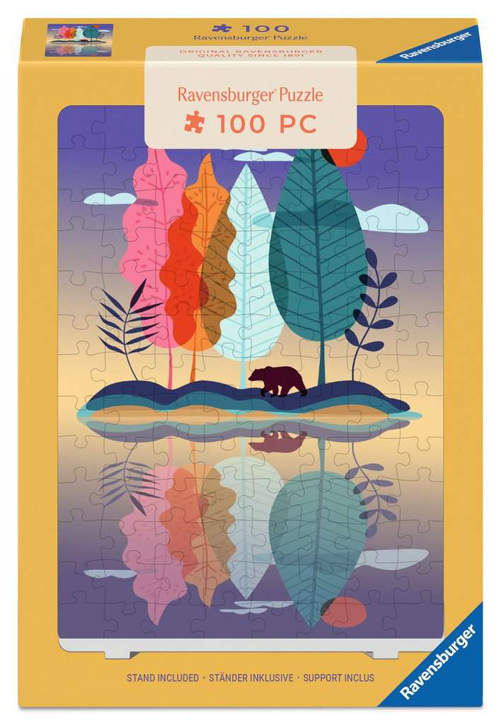 Ravensburger Puzzle 100 Teile Minipuzzle - Irgendwo in der Ferne - von Ravensburger