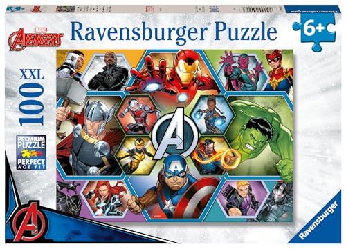 Ravensburger Marvel Avengers Toys – 100-teiliges Puzzle für Kinder ab 6 Jahren von Ravensburger