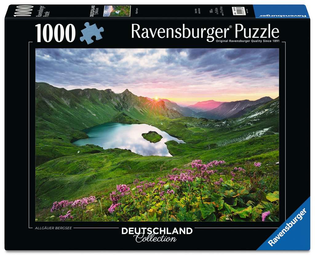 Ravensburger Puzzle 1000 Teile - Allgäuer Bergsee - Ravensburger Puzzle 1000 Teile - Allgäuer Bergsee - von Ravensburger