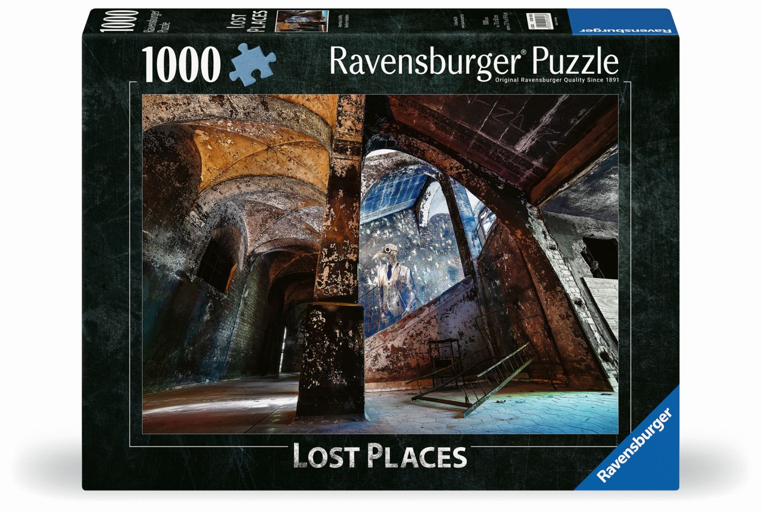 Ravensburger Puzzle 1000 Teile - Alpenhaus Graffito Beelitzer Heilstätten - von Ravensburger