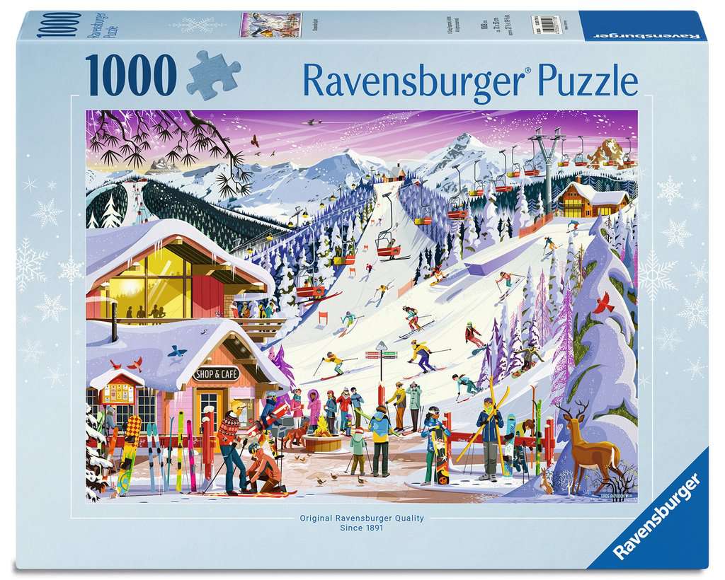 Ravensburger Puzzle 1000 Teile - Auf der Skipiste - Ravensburger Puzzle 1000 Teile - Auf der Skipiste - von Ravensburger