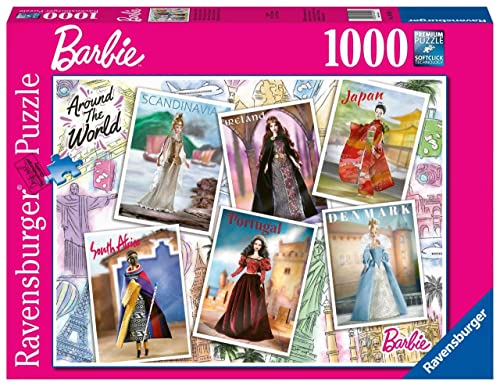 Ravensburger 16502 1000 Teile Barbie um die Welt Puzzle für Erwachsene von Ravensburger