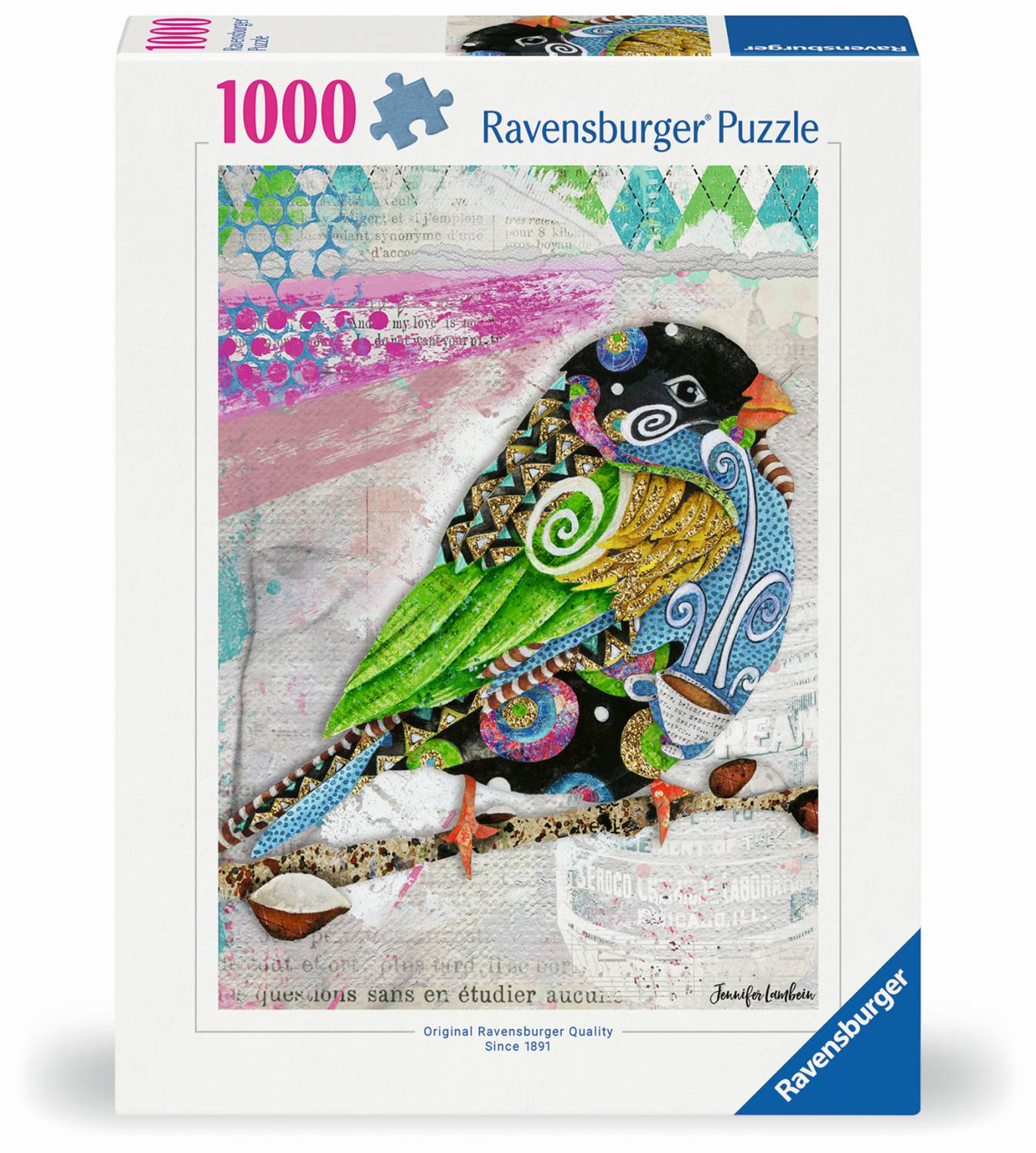 Ravensburger Puzzle 1000 Teile - Bunter Vogel - von Ravensburger