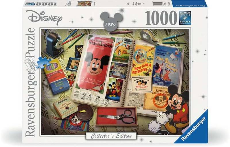 Ravensburger Puzzle 1000 Teile - Disney Collector’s Edition - 1950 Mickey Annive... - von Ravensburger