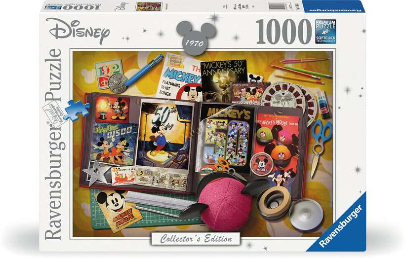 Ravensburger Puzzle 1000 Teile - Disney Collector’s Edition - 1970 Mickey Annive... - Ravensburger Puzzle 1000 Teile - Disney Collector’s Edition - 1970 Mickey Annive... - von Ravensburger