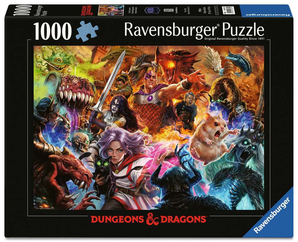 Ravensburger Puzzle 1000 Teile - Dungeons & Dragons - Critical Encounters - Ravensburger Puzzle 1000 Teile - Dungeons & Dragons - Critical Encounters - von Ravensburger
