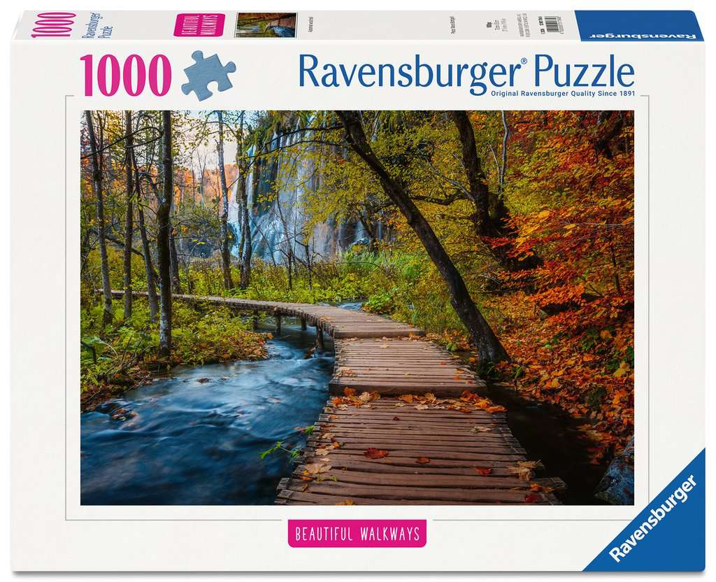 Ravensburger Puzzle 1000 Teile - Herbstlicher Waldweg - von Ravensburger