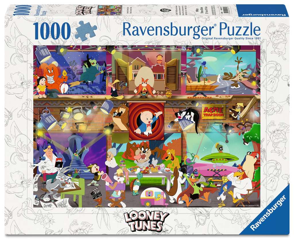 Ravensburger Puzzle 1000 Teile - Looney Tunes Studio - von Ravensburger
