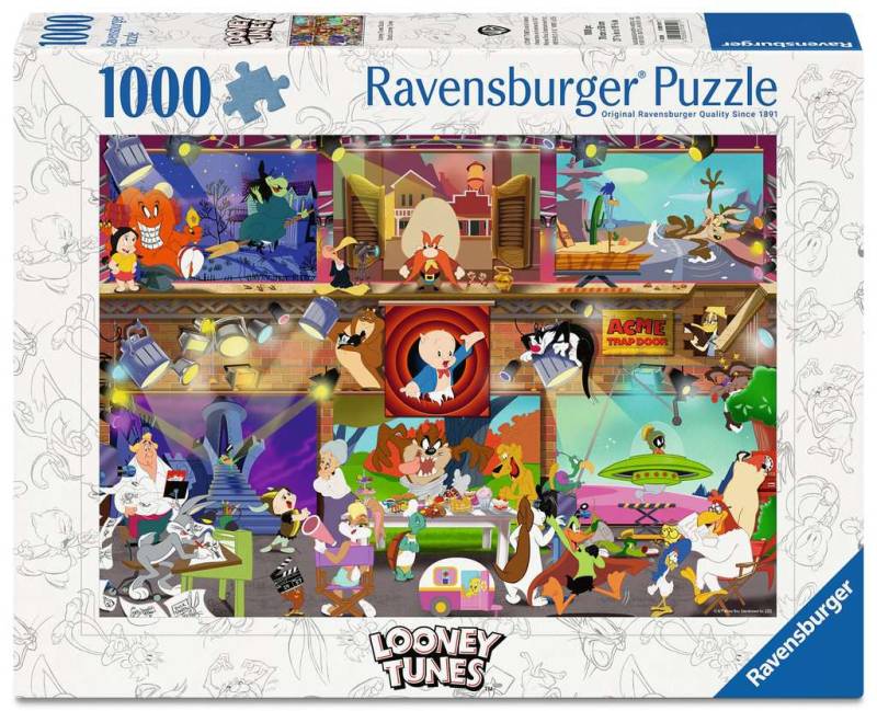 Ravensburger Puzzle 1000 Teile - Looney Tunes Studio - von Ravensburger
