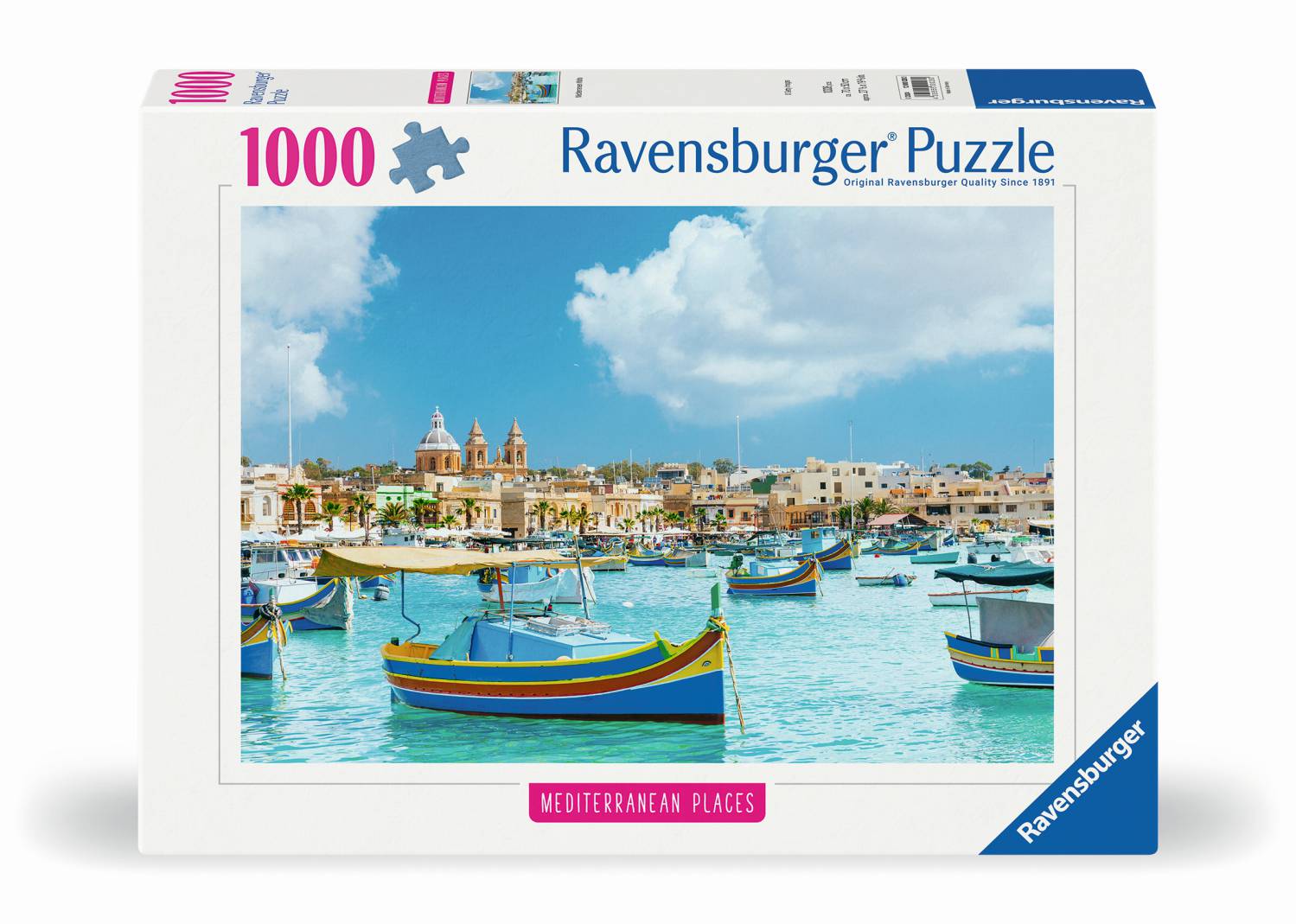 Ravensburger Puzzle 1000 Teile - Mediterranes Malta - von Ravensburger