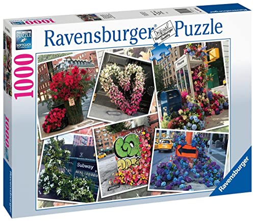 Ravensburger New York City Flower Flash Puzzle für Erwachsene und Kinder, ab 12 Jahren, 1000 Teile von Ravensburger