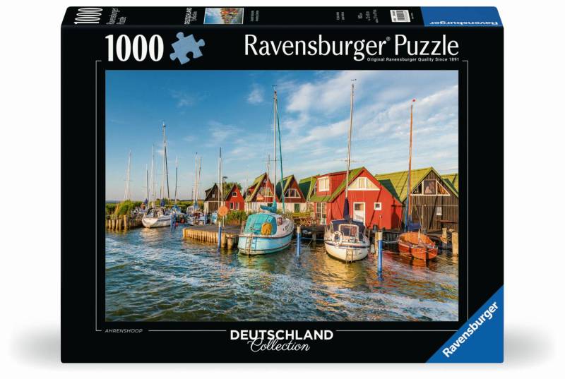 Ravensburger Puzzle 1000 Teile - Romantische Hafenwelt von Ahrenshoop - von Ravensburger