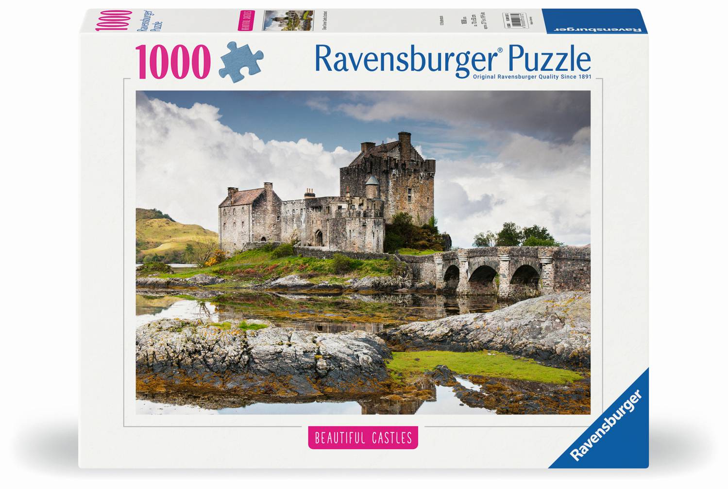 Ravensburger Puzzle 1000 Teile - Schloss Eilean Donan, Schottland - von Ravensburger