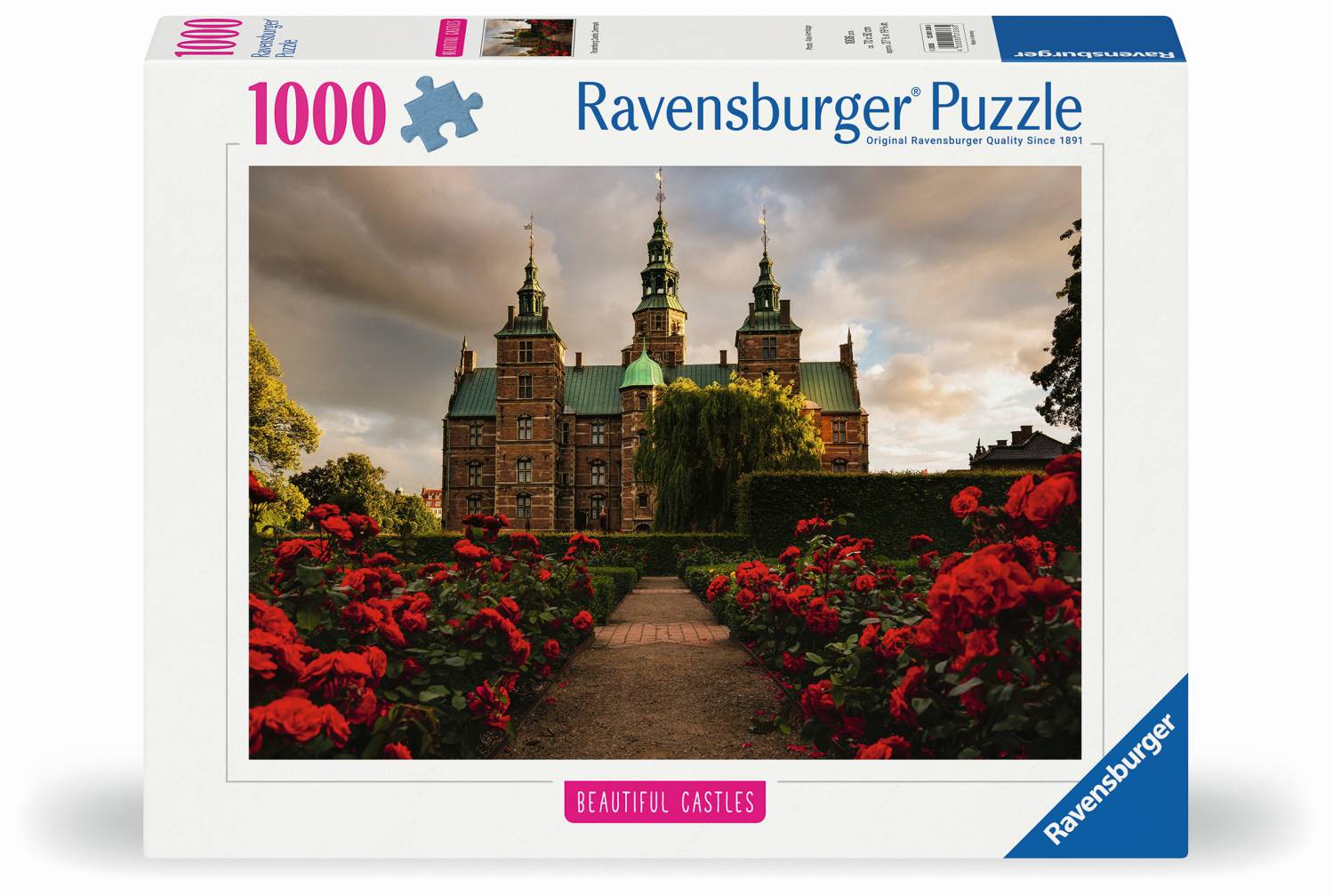 Ravensburger Puzzle 1000 Teile - Schloss Rosenborg, Dänemark - von Ravensburger