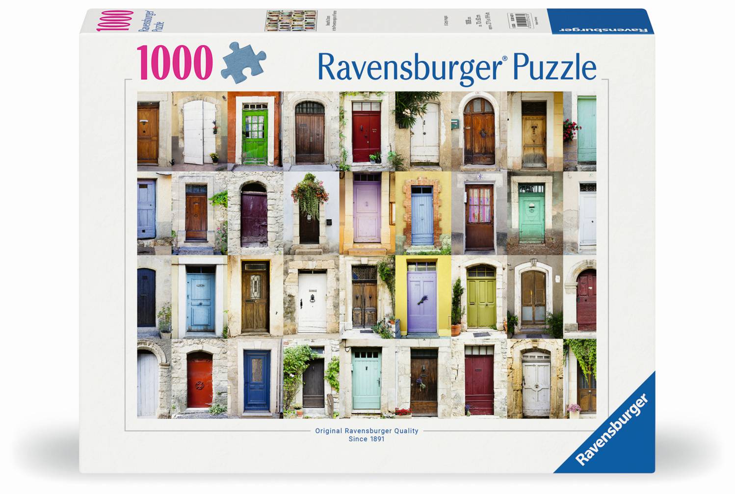 Ravensburger Puzzle 1000 Teile - Schöne Türen in der französischen Provinz - Ravensburger Puzzle 1000 Teile - Schöne Türen in der französischen Provinz - von Ravensburger