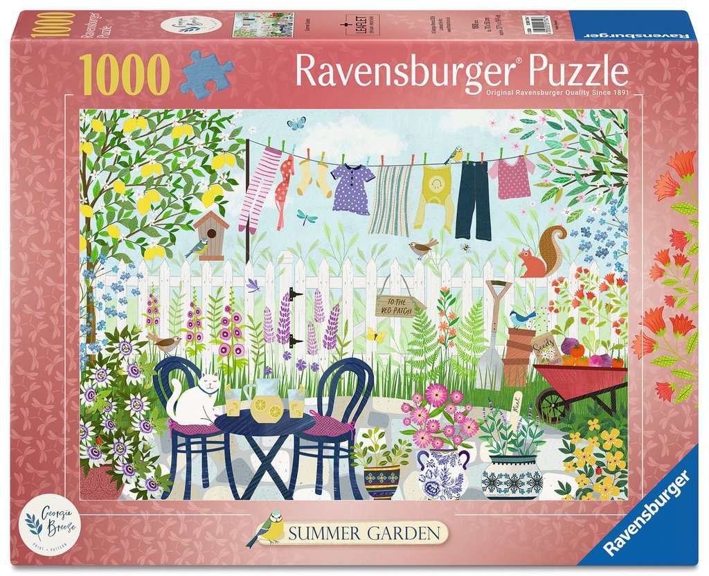 Ravensburger Puzzle 1000 Teile - Sommergarten - von Ravensburger
