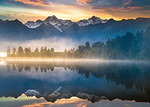 Ravensburger Puzzle 1000 Teile - Sonnenaufgang über Lake Matheson, Neuseeland - Puzzle für Erwachsene und Kinder ab 14 Jahren, Amazon Sonderedition [Exklusiv bei Amazon] von Ravensburger