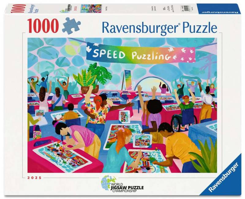 Ravensburger Puzzle 1000 Teile - Speed Puzzling - von Ravensburger