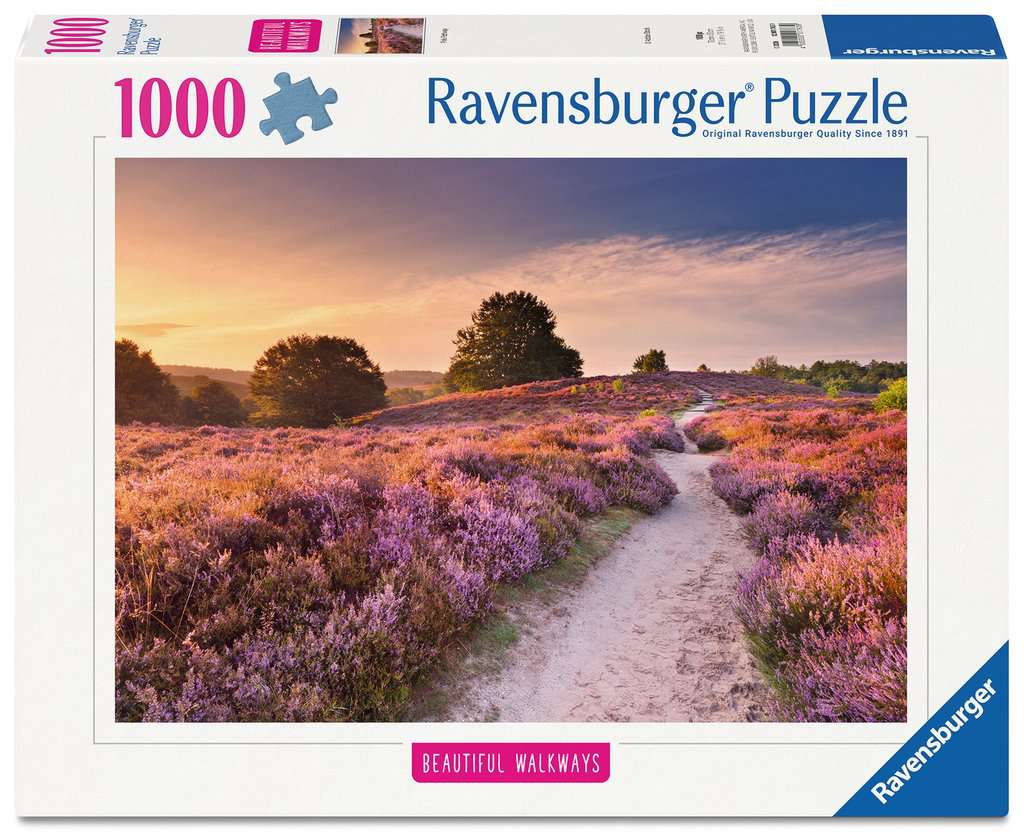 Ravensburger Puzzle 1000 Teile - Traumpfad in Rosa - von Ravensburger