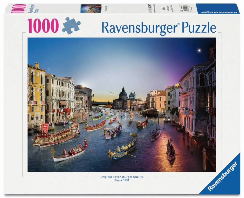 Ravensburger Puzzle 1000 Teile - Venedig von Tag zu Nacht - Ravensburger Puzzle 1000 Teile - Venedig von Tag zu Nacht - von Ravensburger