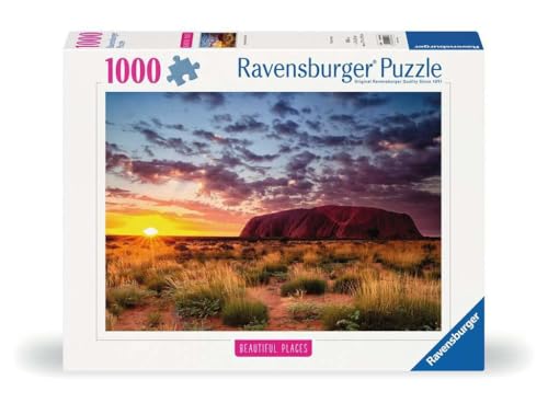 Ravensburger Puzzle 12000048 - Ayers Rock in Australien - 1000 Teile Puzzle für Erwachsene und Kinder ab 14 Jahren, Landschaftspuzzle Ravensburger Puzzle 12000048 - Ayers Rock in Australien - 1000 Teile Puzzle für Erwachsene und Kinder ab 14 Jahren, Landschaftspuzzle von Ravensburger