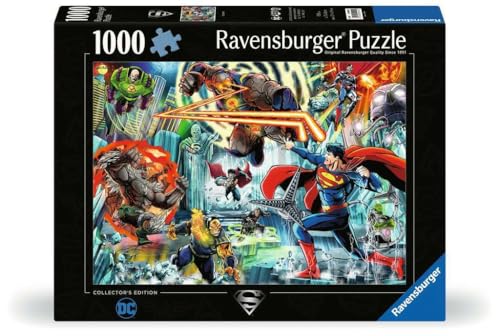 Ravensburger Puzzle 12000245 - Superman - 1000 Teile DC Comics Puzzle für Erwachsene und Kinder ab 14 Jahren Ravensburger Puzzle 12000245 - Superman - 1000 Teile DC Comics Puzzle für Erwachsene und Kinder ab 14 Jahren von Ravensburger