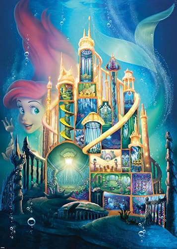 Ravensburger Puzzle 12000265 - Arielle - 1000 Teile Disney Castle Collection Puzzle für Erwachsene und Kinder ab 14 Jahren von Ravensburger