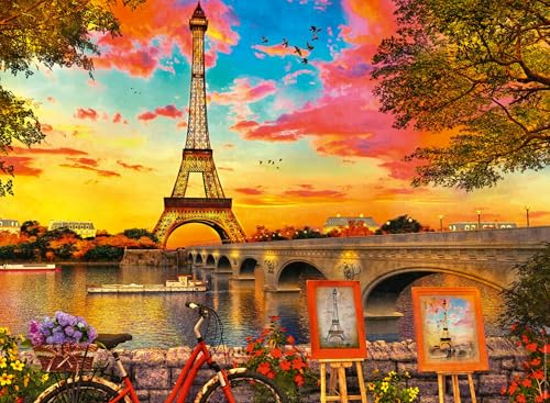 Ravensburger Puzzle 12000426 - Abends in Paris - 500 Teile Puzzle für Erwachsene und Kinder ab 12 Jahren von Ravensburger