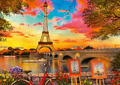 Ravensburger Puzzle 12000461 - Paris und die Seine - 1000 Teile Puzzle für Erwachsene und Kinder ab 14 Jahren von Ravensburger