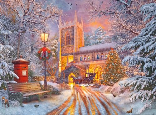 Ravensburger Puzzle 12000481 - Funkelnde Weihnachten - 500 Teile Puzzle für Erwachsene und Kinder ab 12 Jahren von Ravensburger