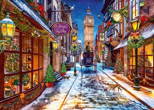 Ravensburger Puzzle 12000578 - Weihnachtszeit - 1000 Teile Puzzle für Kinder und Erwachsene ab 14 Jahren, Weihnachtspuzzle von Ravensburger