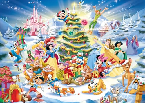 Ravensburger Puzzle 12000651 - Disney's Weihnachten - 1000 Teile Disney Puzzle für Erwachsene und Kinder ab 14 Jahren Ravensburger Puzzle 12000651 - Disney's Weihnachten - 1000 Teile Disney Puzzle für Erwachsene und Kinder ab 14 Jahren von Ravensburger