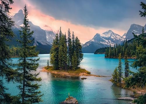 Ravensburger Puzzle 12000754 - Kanada, Maligne Lake - 1000 Teile Puzzle für Erwachsene und Kinder ab 14 Jahren Ravensburger Puzzle 12000754 - Kanada, Maligne Lake - 1000 Teile Puzzle für Erwachsene und Kinder ab 14 Jahren von Ravensburger