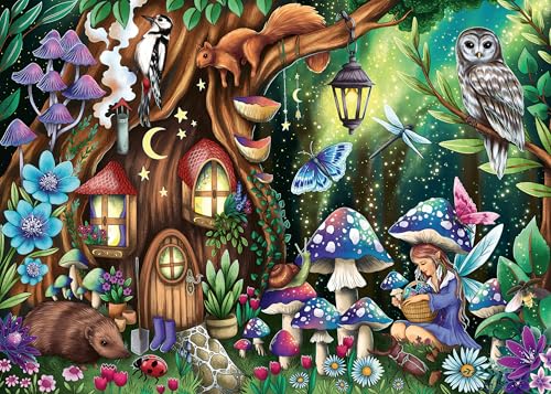 Ravensburger Puzzle 12000786 - Im Feenland - 1000 Teile Puzzle für Erwachsene ab 14 Jahren von Ravensburger