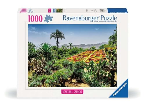 Ravensburger Puzzle 12000853, Beautiful Gardens - Botanischer Garten, Madeira - 1000 Teile Puzzle für Erwachsene und Kinder ab 14 Jahren Ravensburger Puzzle 12000853, Beautiful Gardens - Botanischer Garten, Madeira - 1000 Teile Puzzle für Erwachsene und Kinder ab 14 Jahren von Ravensburger
