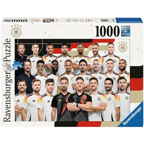 Ravensburger Puzzle 12001033 - Nationalmannschaft DFB 2024-1000 Teile DFB Puzzle für Erwachsene und Kinder ab 14 Jahren von Ravensburger