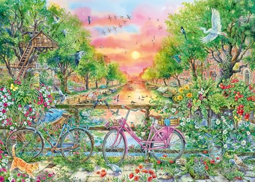 Ravensburger Puzzle 12001089- Verträumte Fahrräder in Amsterdam - 1000 Teile Puzzle für Erwachsene ab 12 Jahren Ravensburger Puzzle 12001089- Verträumte Fahrräder in Amsterdam - 1000 Teile Puzzle für Erwachsene ab 12 Jahren von Ravensburger