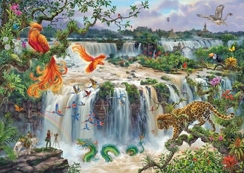 Ravensburger Puzzle 12001090 - Fantastischer Wasserfall von Iguazú - 1000 Teile Puzzle für Erwachsene ab 14 Jahren Ravensburger Puzzle 12001090 - Fantastischer Wasserfall von Iguazú - 1000 Teile Puzzle für Erwachsene ab 14 Jahren von Ravensburger