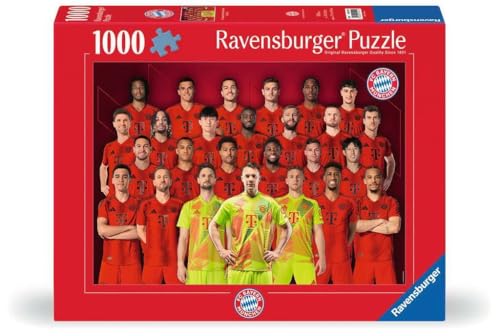 Ravensburger Puzzle 12001221 - FC Bayern München Saison 2024/25-1000 Teile FC Bayern München Puzzle für Erwachsene und Kinder ab 14 Jahren Ravensburger Puzzle 12001221 - FC Bayern München Saison 2024/25-1000 Teile FC Bayern München Puzzle für Erwachsene und Kinder ab 14 Jahren von Ravensburger