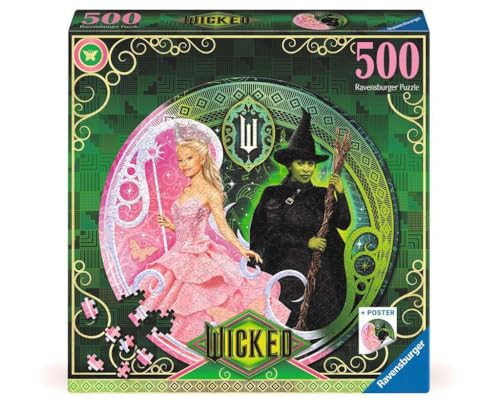 Ravensburger Puzzle 12001276 - A Story of Two Halves - 500 Teile Wicked Rundpuzzle für Erwachsene und Kinder ab 12 Jahren Ravensburger Puzzle 12001276 - A Story of Two Halves - 500 Teile Wicked Rundpuzzle für Erwachsene und Kinder ab 12 Jahren von Ravensburger