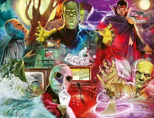 Ravensburger Puzzle 12001341 - Universal Monsters - 2000 Teile Puzzle für Kinder und Erwachsene ab 14 Jahren Ravensburger Puzzle 12001341 - Universal Monsters - 2000 Teile Puzzle für Kinder und Erwachsene ab 14 Jahren von Ravensburger