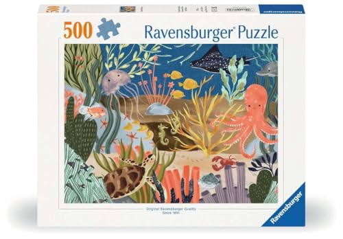 Ravensburger Puzzle 12001385 - Ocean Whimsie - 500 Teile Puzzle für Erwachsene und Kinder ab 12 Jahren von Ravensburger
