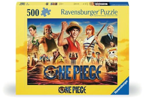 Ravensburger Puzzle 12001499 - The Adventures of The Straw Hat Pirates - 500 Teile Puzzle für Erwachsene und Kinder ab 12 Jahren Ravensburger Puzzle 12001499 - The Adventures of The Straw Hat Pirates - 500 Teile Puzzle für Erwachsene und Kinder ab 12 Jahren von Ravensburger