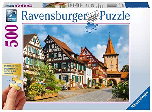 Ravensburger Puzzle 13686 - Gengenbach im Kinzigtal - 500 Teile Puzzle für Erwachsene und Kinder ab 10 Jahren, Puzzle mit größeren Teilen Ravensburger Puzzle 13686 - Gengenbach im Kinzigtal - 500 Teile Puzzle für Erwachsene und Kinder ab 10 Jahren, Puzzle mit größeren Teilen von Ravensburger