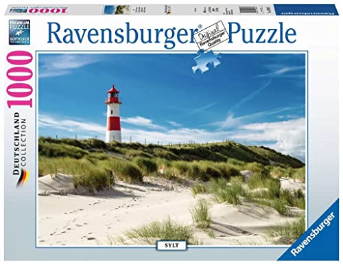 Ravensburger Puzzle 13967 - Sylt - 1000 Teile Puzzle für Erwachsene und Kinder ab 14 Jahren, Puzzle mit Strand-Motiv der Nordsee Ravensburger Puzzle 13967 - Sylt - 1000 Teile Puzzle für Erwachsene und Kinder ab 14 Jahren, Puzzle mit Strand-Motiv der Nordsee von Ravensburger