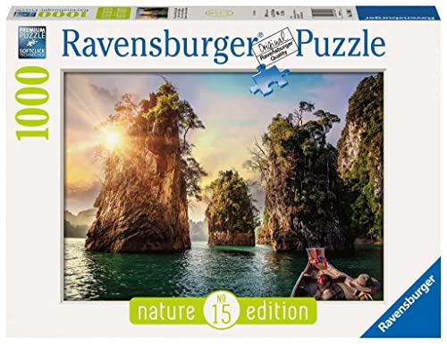 Ravensburger Puzzle 13968 - Three rocks in Cheow, Thailand - 1000 Teile Puzzle für Erwachsene und Kinder ab 14 Jahren, Puzzle mit Natur-Motiv von Ravensburger