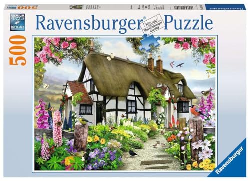 Ravensburger Puzzle 14709 - Verträumtes Cottage - 500 Teile Puzzle für Erwachsene und Kinder ab 10 Jahren Ravensburger Puzzle 14709 - Verträumtes Cottage - 500 Teile Puzzle für Erwachsene und Kinder ab 10 Jahren von Ravensburger