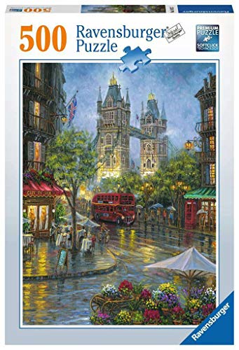 Ravensburger Puzzle 14812 - Malerisches London - 500 Teile Puzzle für Erwachsene und Kinder ab 10 Jahren, Puzzle mit London-Motiv Ravensburger Puzzle 14812 - Malerisches London - 500 Teile Puzzle für Erwachsene und Kinder ab 10 Jahren, Puzzle mit London-Motiv von Ravensburger