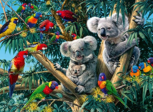 Ravensburger Puzzle 14826 - Koalas im Baum - 500 Teile Puzzle für Erwachsene und Kinder ab 10 Jahren, Puzzle mit Tier-Motiv von Ravensburger