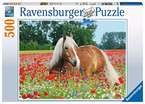 Ravensburger Puzzle 14831 - Pferd im Mohnfeld - 500 Teile Ravensburger Puzzle 14831 - Pferd im Mohnfeld - 500 Teile von Ravensburger